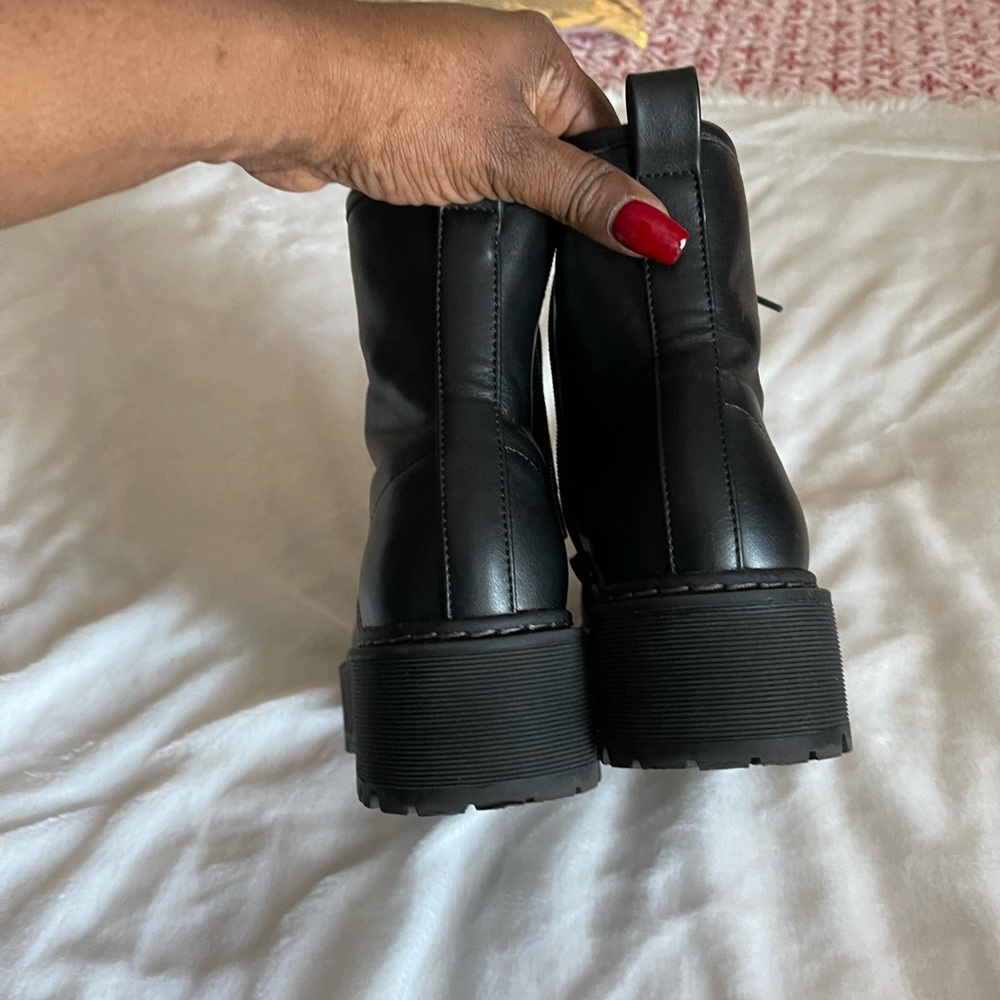 Basille lace up platform boots
